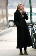 UMA THURMAN Out and About in New York 01/01/2016