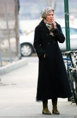 UMA THURMAN Out and About in New York 01/01/2016
