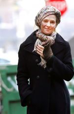 UMA THURMAN Out and About in New York 01/01/2016