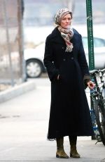 UMA THURMAN Out and About in New York 01/01/2016
