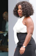 UZO ADOUBIA Arrives at Independent Spirit Awards in Beverly Hills 01/09/2016