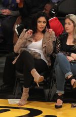 VANESSA BRYANT at a Lakers Game 01/12/2015