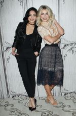 VANESSA HUDGENS and JULIANNE HOUGH at AOL Build SPeakers Series in New York 01/18/2016
