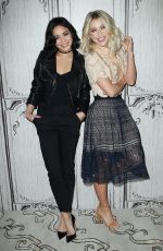 VANESSA HUDGENS and JULIANNE HOUGH at AOL Build SPeakers Series in New York 01/18/2016