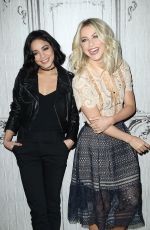 VANESSA HUDGENS and JULIANNE HOUGH at AOL Build SPeakers Series in New York 01/18/2016