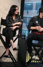 VANESSA HUDGENS and JULIANNE HOUGH at AOL Build SPeakers Series in New York 01/18/2016