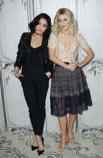 VANESSA HUDGENS and JULIANNE HOUGH at AOL Build SPeakers Series in New York 01/18/2016