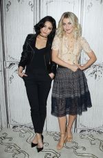 VANESSA HUDGENS and JULIANNE HOUGH at AOL Build SPeakers Series in New York 01/18/2016