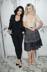 VANESSA HUDGENS and JULIANNE HOUGH at AOL Build SPeakers Series in New York 01/18/2016