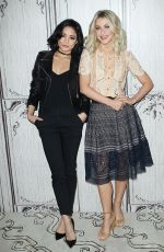 VANESSA HUDGENS and JULIANNE HOUGH at AOL Build SPeakers Series in New York 01/18/2016