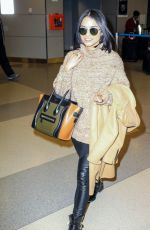 VANESSA HUDGENS at JFK Airport in New York 01/17/2016