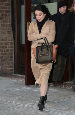 VANESSA HUDGENS Leave Live with Kelly and Michael in New York 01/19/2016