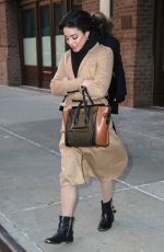 VANESSA HUDGENS Leave Live with Kelly and Michael in New York 01/19/2016