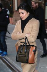 VANESSA HUDGENS Leave Live with Kelly and Michael in New York 01/19/2016