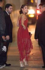 VANESSA HUDGENS Leaves Jimmy Kimmel Live 01/20/2016