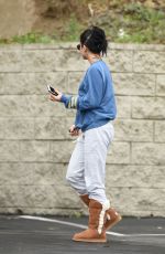 VANESSA HUDGENS Out and About in  Los Angeles 01/15/2016