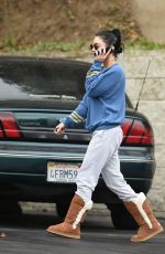 VANESSA HUDGENS Out and About in  Los Angeles 01/15/2016