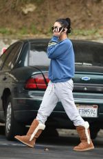 VANESSA HUDGENS Out and About in  Los Angeles 01/15/2016