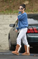 VANESSA HUDGENS Out and About in  Los Angeles 01/15/2016