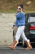 VANESSA HUDGENS Out and About in  Los Angeles 01/15/2016
