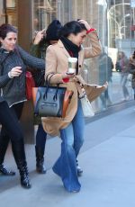 VANESSA HUDGENS Out and About in New York 01/19/2016