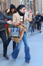 VANESSA HUDGENS Out and About in New York 01/19/2016