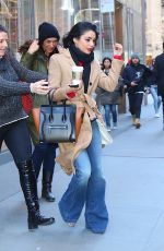 VANESSA HUDGENS Out and About in New York 01/19/2016