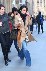 VANESSA HUDGENS Out and About in New York 01/19/2016
