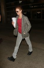 VANESSA PARADIS Arrives at LAX Airport in Los Angeles 01/04/2016