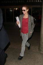 VANESSA PARADIS Arrives at LAX Airport in Los Angeles 01/04/2016