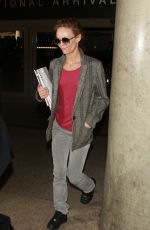 VANESSA PARADIS Arrives at LAX Airport in Los Angeles 01/04/2016