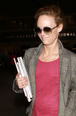 VANESSA PARADIS Arrives at LAX Airport in Los Angeles 01/04/2016
