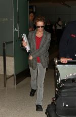 VANESSA PARADIS Arrives at LAX Airport in Los Angeles 01/04/2016