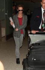 VANESSA PARADIS Arrives at LAX Airport in Los Angeles 01/04/2016