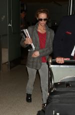 VANESSA PARADIS Arrives at LAX Airport in Los Angeles 01/04/2016