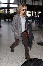 VANESSA PARADIS at LAX Airport in Los Angeles 01/22/2016