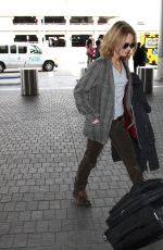 VANESSA PARADIS at LAX Airport in Los Angeles 01/22/2016