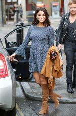 VICKY PATTISON Leaves The Weekend Show in London 01/09/2016