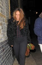 VICTORIA BAKER-HARBER at Chiltern Firehouse in London 01/22/2016