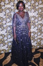 VIOLA DAVIS at HBO Golden Globe 2016 Afterparty in Beverly Hills 01/10/2016