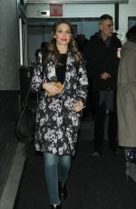 WHITNEY CUMMINGS Arrives at AOL Studio in New York 01/20/2016