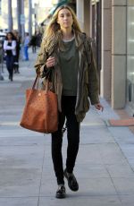 WHITNEY PORT Out and About in Beverly Hills 01/07/2016
