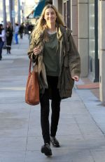 WHITNEY PORT Out and About in Beverly Hills 01/07/2016