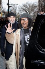 WHOOPI GOLDBERG Leaves The View in New York 01/18/2016