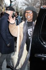 WHOOPI GOLDBERG Leaves The View in New York 01/18/2016