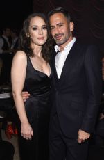 WINONA RYDER at Marc Jacobs Beauty Velvet Noir Mascara Launch Dinner in New York 01/18/2016