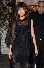 ZENDAYA COLEMAN at W Magazine Golden Globe Party in Los Angeles 01/07/2016