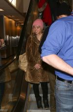 ZOE KAZAN Arrives at SLC Airport for Sundance Film Festival 01/21/2016