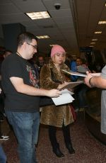 ZOE KAZAN Arrives at SLC Airport for Sundance Film Festival 01/21/2016