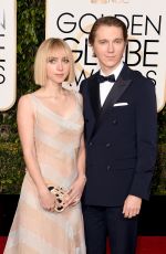 ZOE KAZAN at 73rd Annual Golden Globe Awards in Beverly Hills 10/01/2016